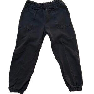 Carter's Dark Blue Sweatpants with Elastic Waistband and Cuffs